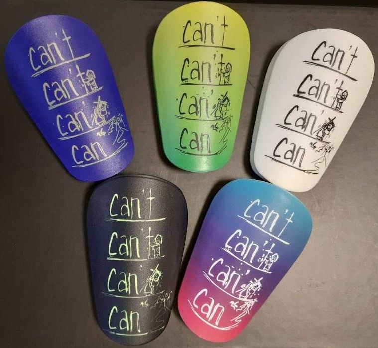 Футбольні щитки Can`t - Can, щитки міні, щитки як у Мудрика Can (S)