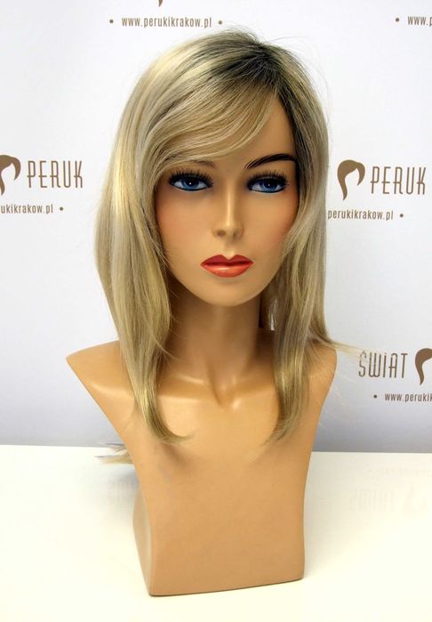 Peruka długa z włosa syntetycznego Lublin