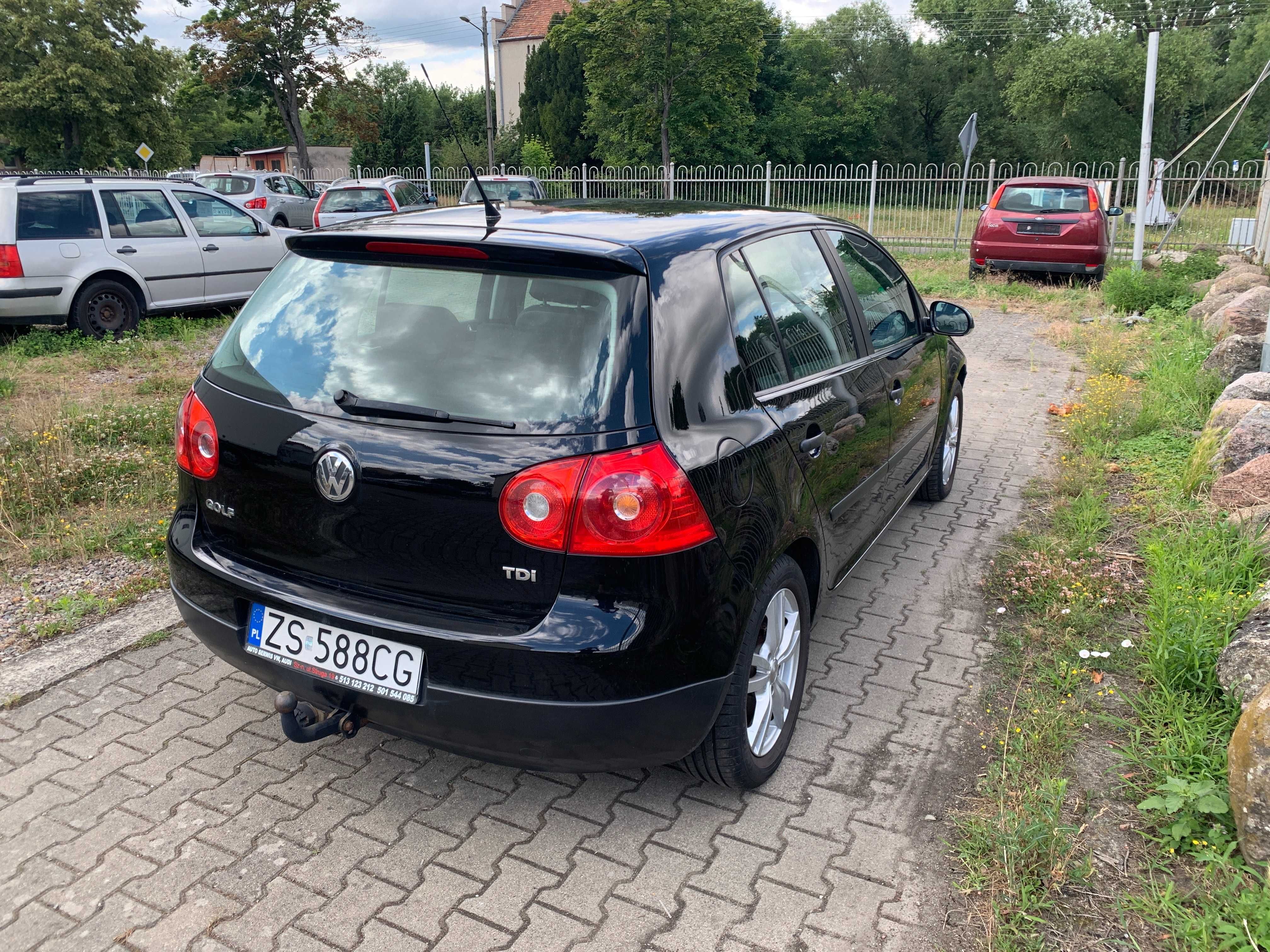 VW GOLF V 2006r. // 1.9 TDI / 105 KM // 5 drzwi // Hak // Klima