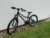 Rower dziecięcy KROSS - 24 MTB KROSS LEA JR 1.0 S 12' czarny R23