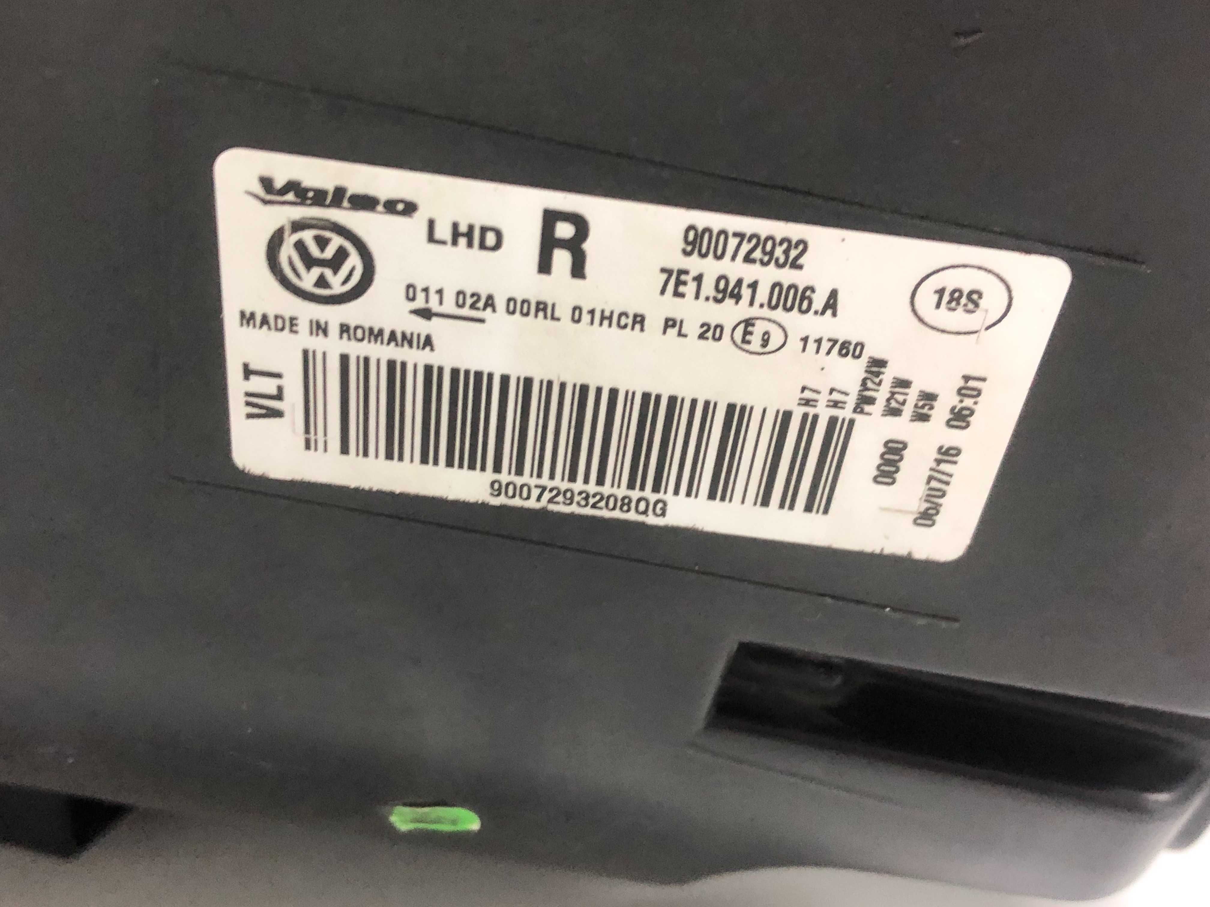 Volkswagen Transporter T6 7E1941015L 7E1941006A 7E1941015AD