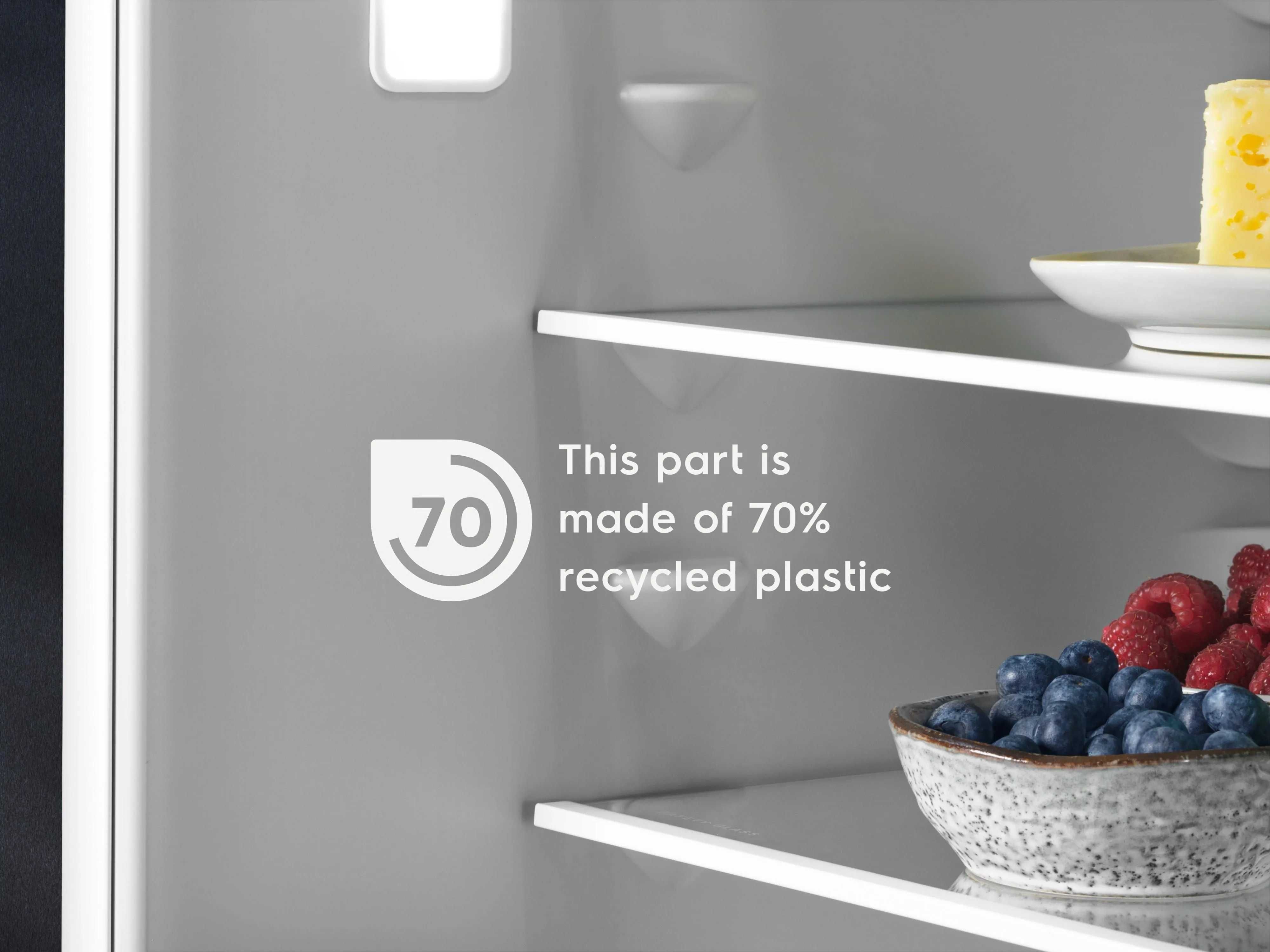Lodówka Electrolux TwinTech No Frost 600 ENS6TE19S 188 cm