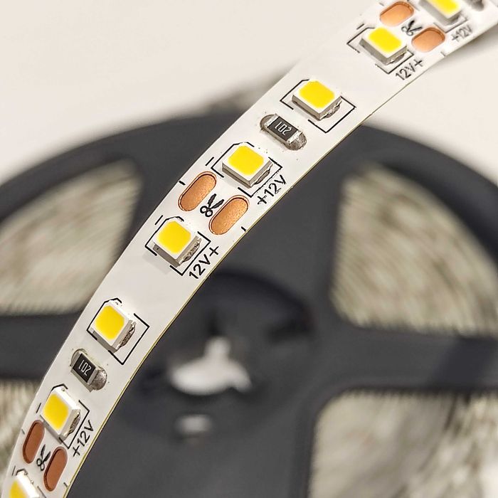 LED стрічка 12В 9.6Вт SMD2835 6400/3000/4000К 120Д/м 5м великий вибір