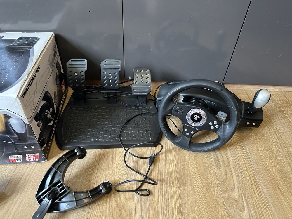 Игровий руль ThrustMaster Rallye GT FFB Clutch (logitech) тести