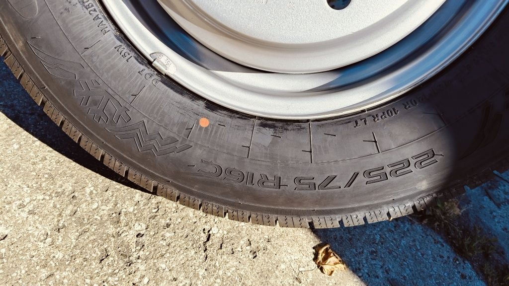 Koła bliźniak IVECO 65C ZIMOWE opony 225/75r16c NOWE oryginalne