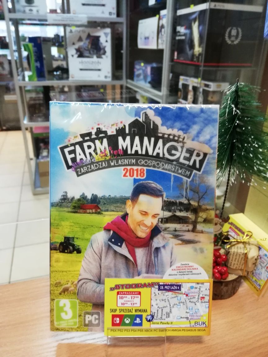 PC Farm Manager 2018 Nowa PL Symulator Managera Farmy na Komputer