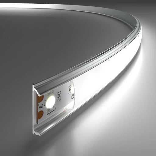 Накладний профіль ЛП7 для LED стрічки