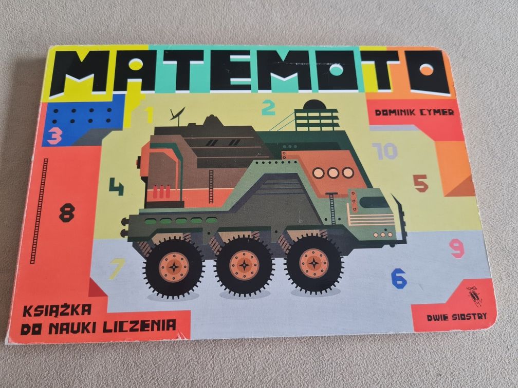 Matemoto książka do nauki liczenia - Dominik Cymer