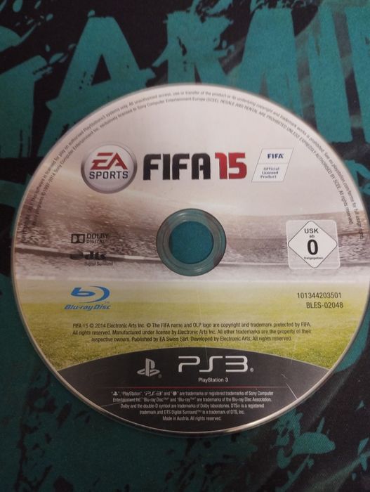 Игра FIFA 15 на PS 3