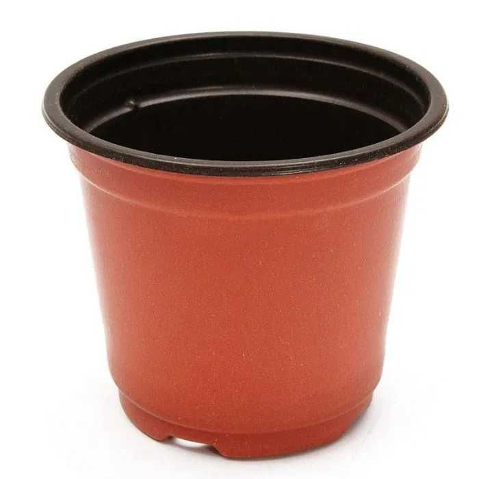 25X vasos plástico flores plantas jardinagem jardim NOVOS