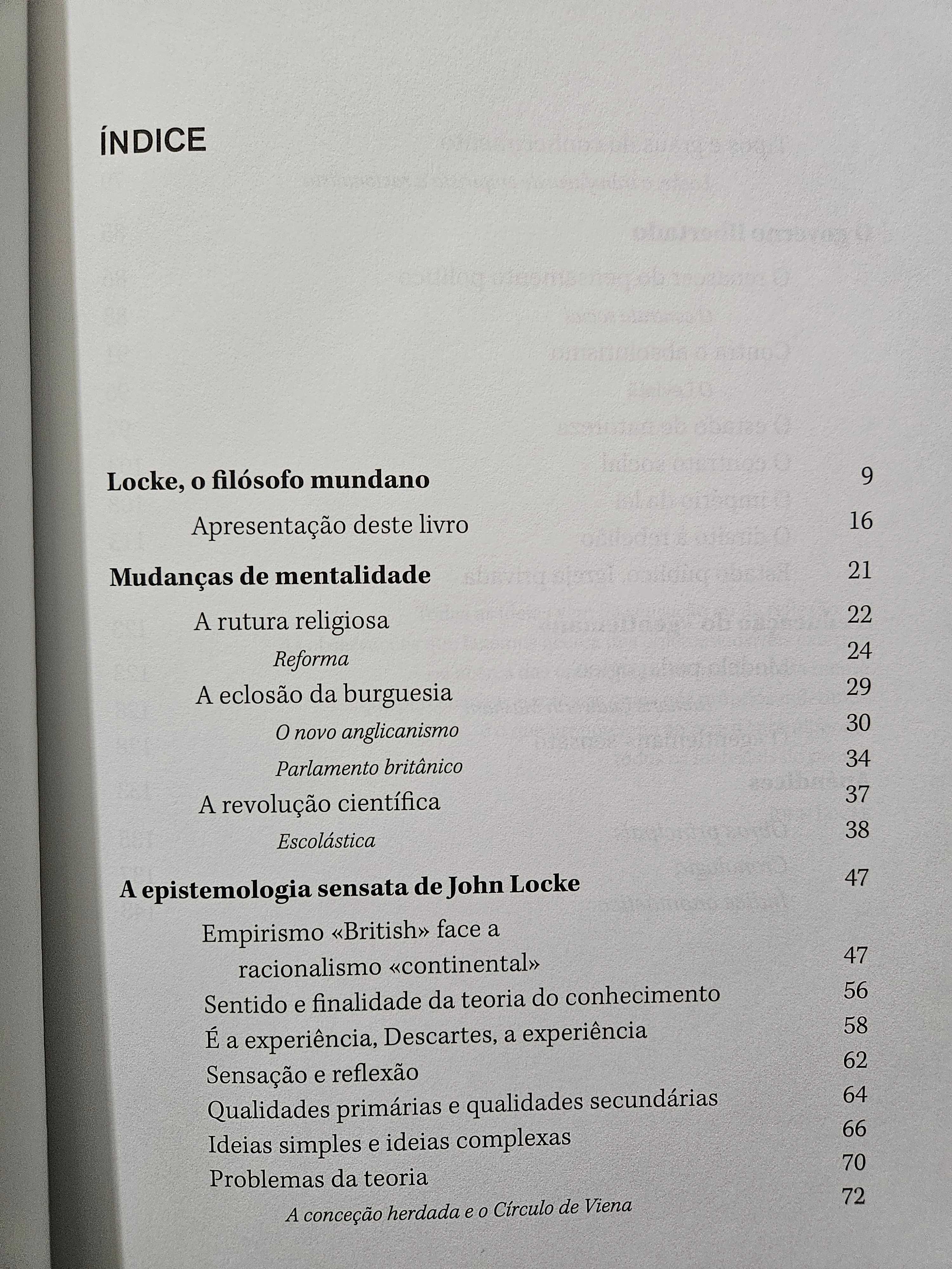 Livro Locke - A mente como tábua rasa