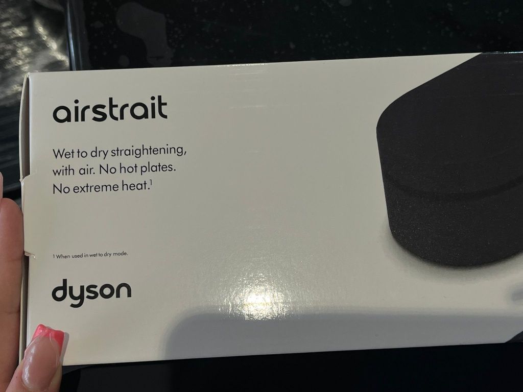 Prancha e secador dyson