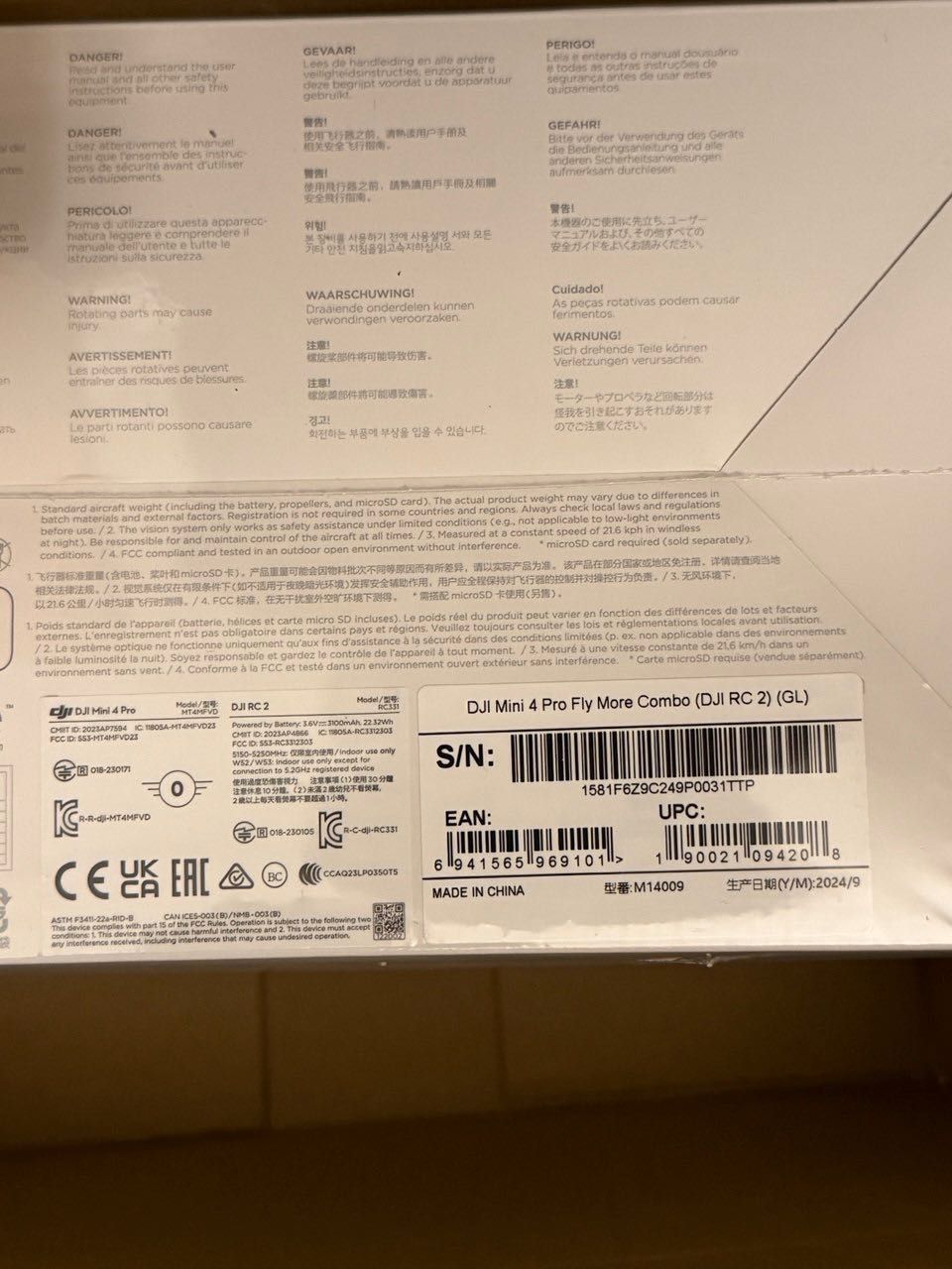 Dji Mini 4 Pro Fly More Combo Nowe!