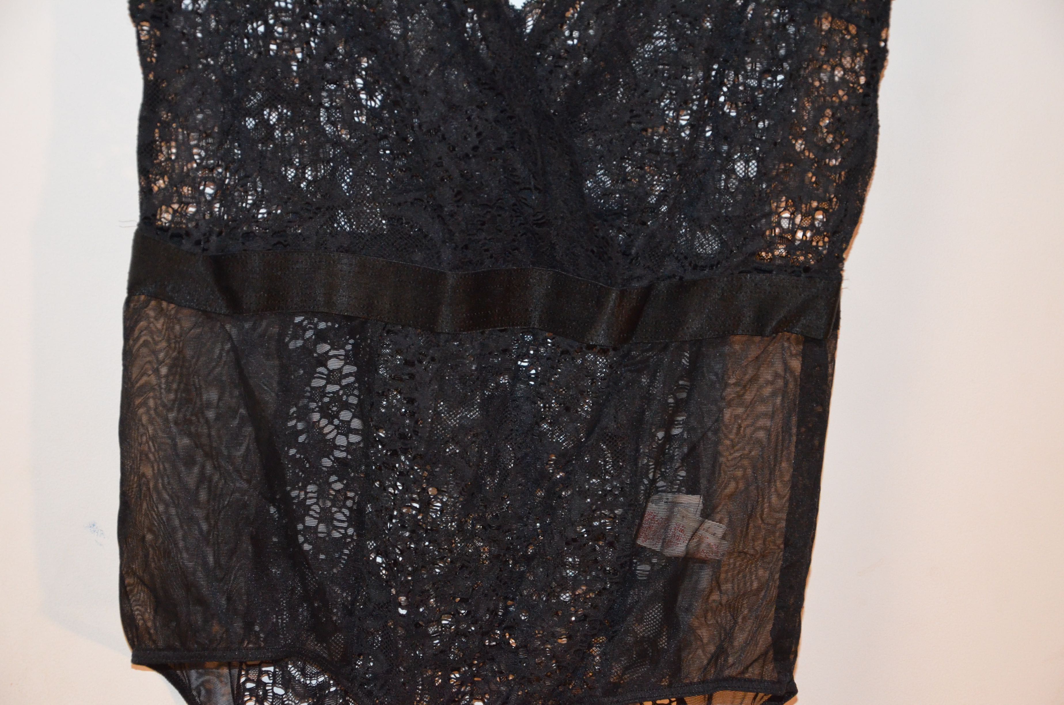 body  intimissimi czarne koronka .r. L