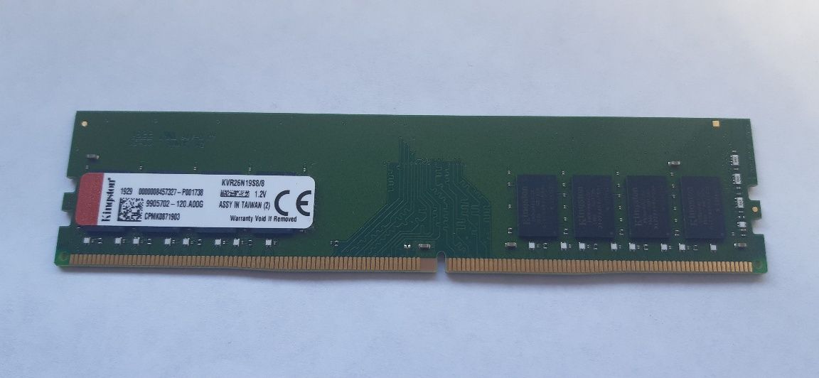 Kingston DDR4 2666 8GB [KVR26N19S8/8]