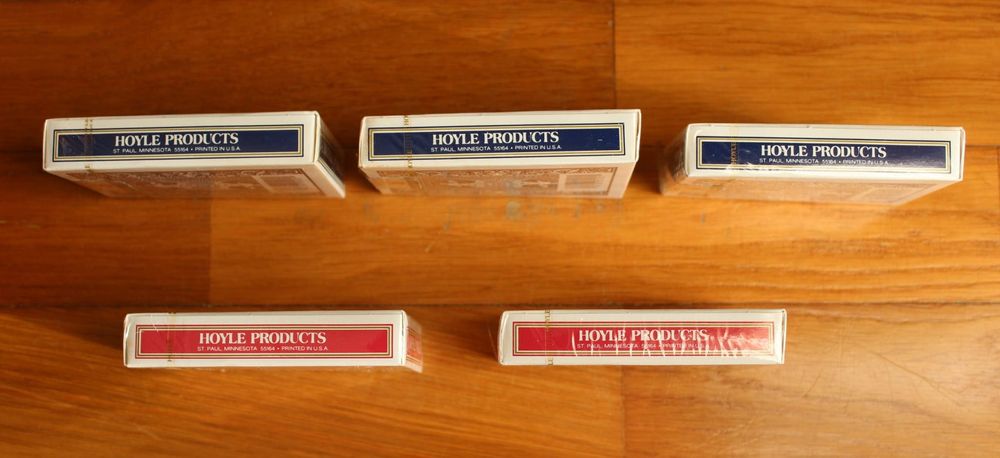 Baralho de cartas Hoyle (made in USA) selado