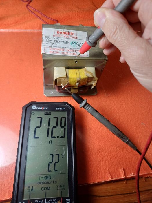 Transformador de microondas