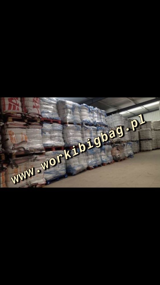 Worki Big Bag Bagi 95/95/160 BigBag 1500kg Najmocniejsze BigBagi w PL