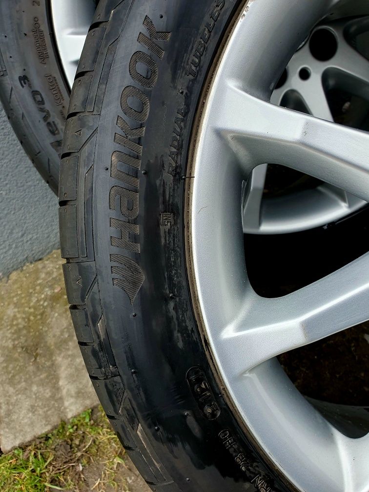 Alufelgi 17" Mercedes B klasa z Opnami Hankook 215/45/17