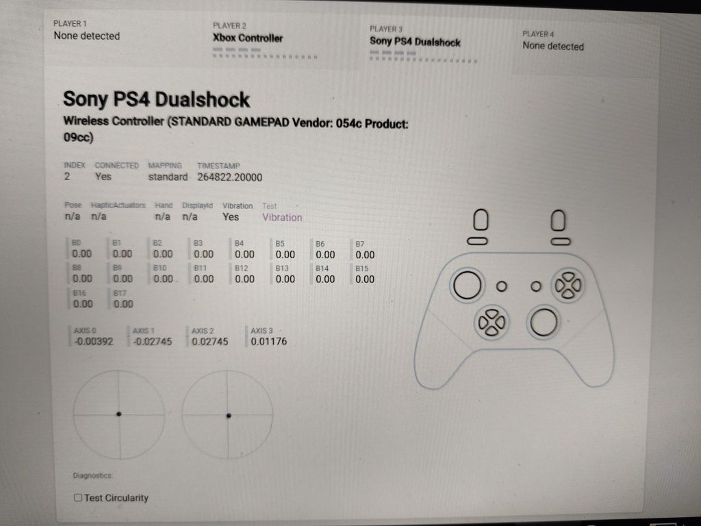 Comando PS4 Vermelho