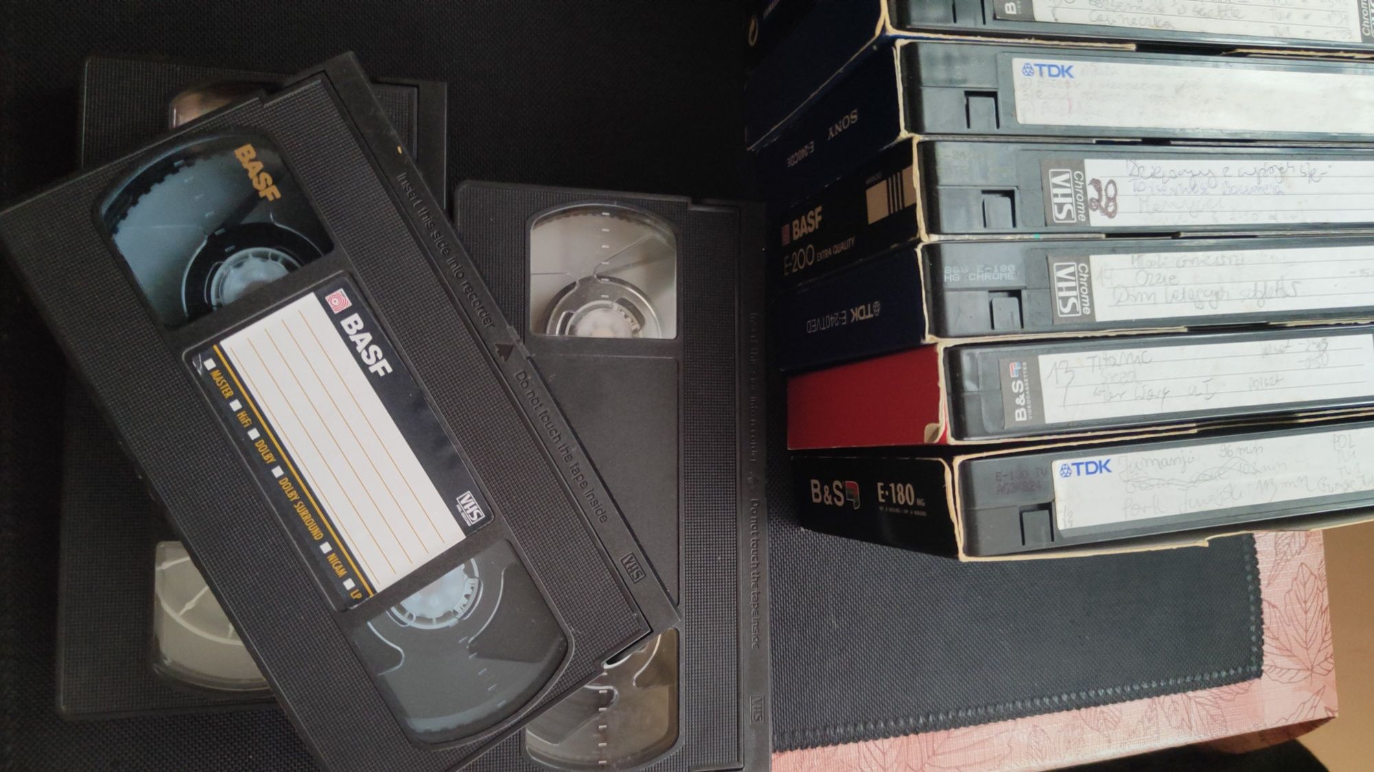 Kasety VHS stan idealny, bajki i filmy