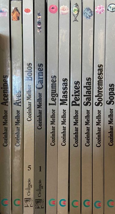 "Cozinhar Melhor" do Círculo de Leitores (10 Volumes)