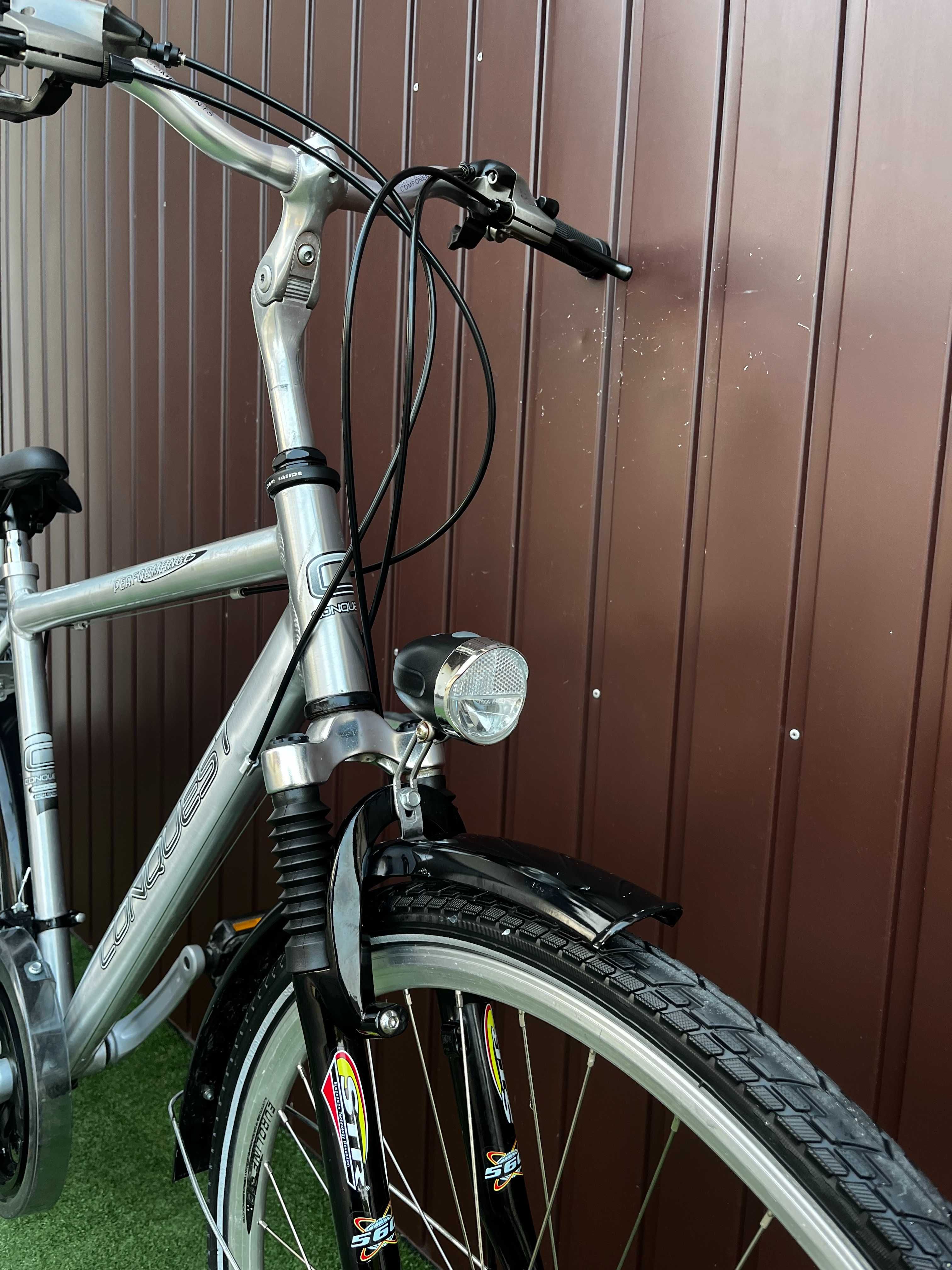 Rower CONQUEST PERFORMANCE/alu./amor./koła 28"
