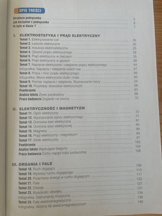 Podrecznik do fizyki klasa 8
