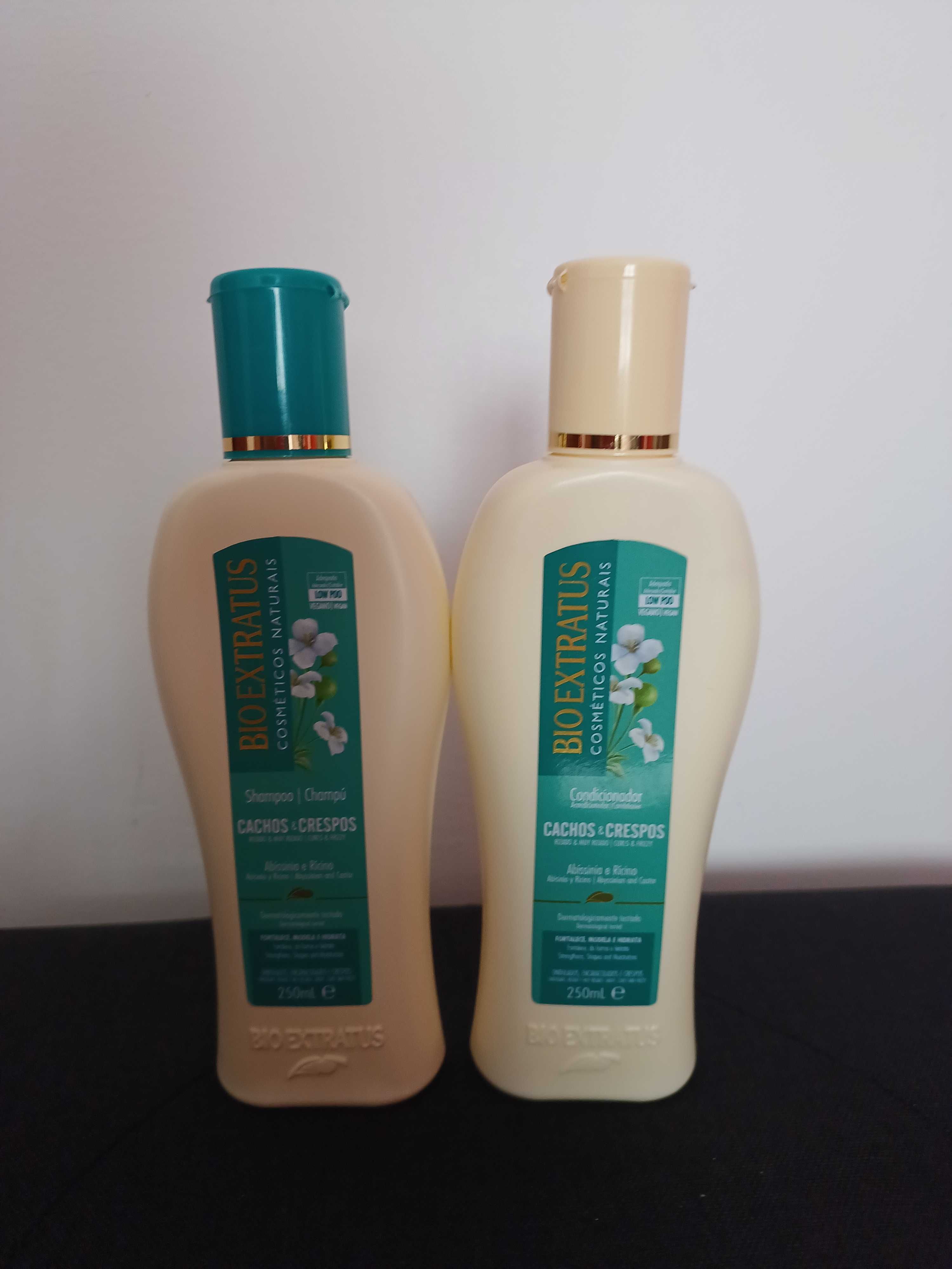 Shampoo & Condicionador Cachos e Crespos da Bioextratus