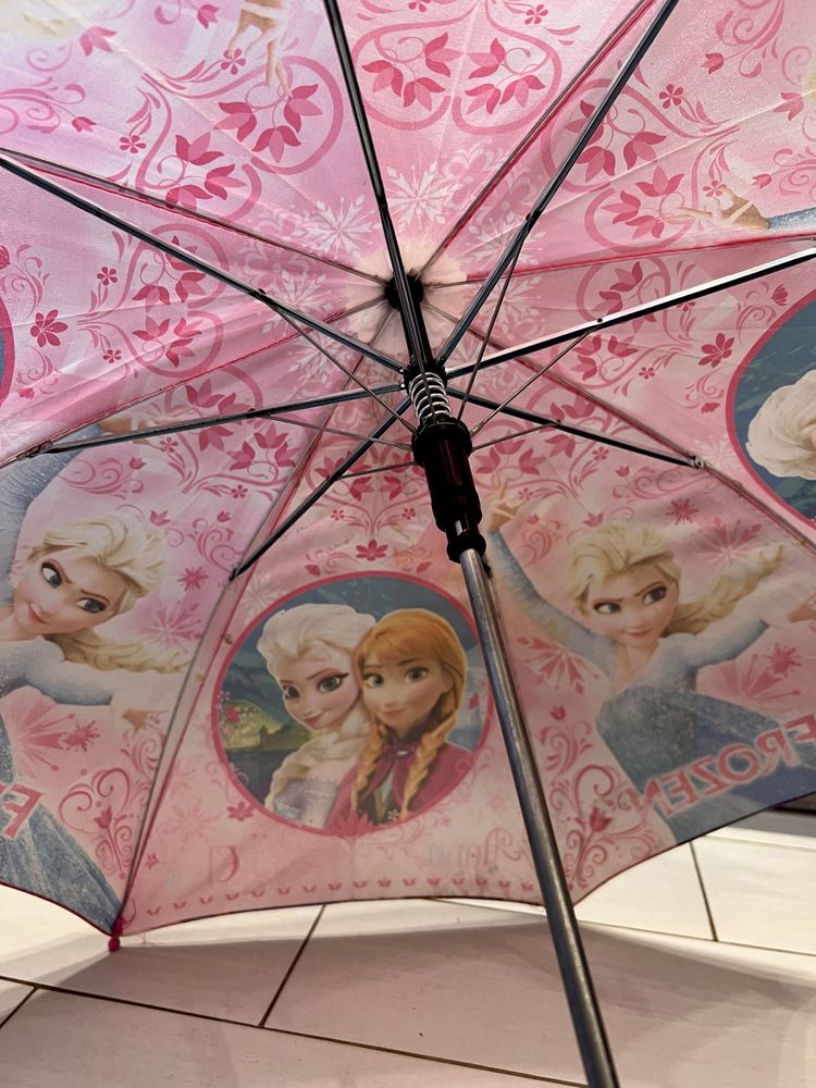 Детский зонт «Frozen» (трость, полуавтомат)