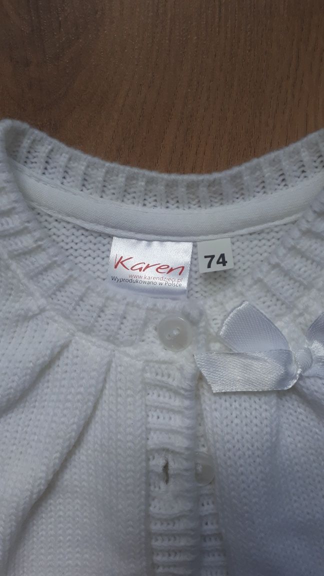 Biały sweterek Karen r74