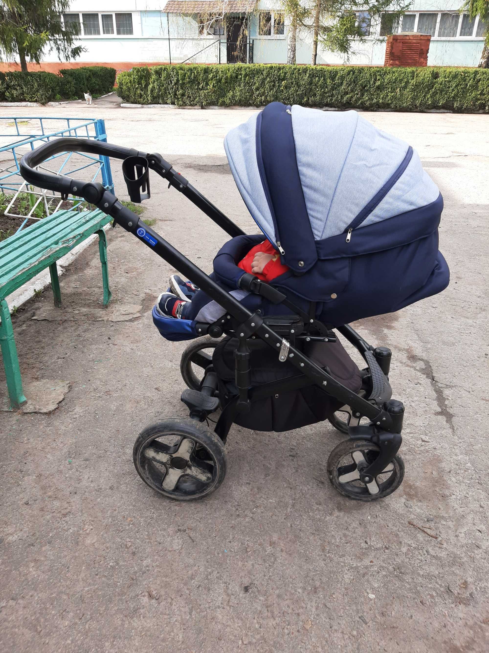 Каляска для хлопчика Baby Pram  2 в 1