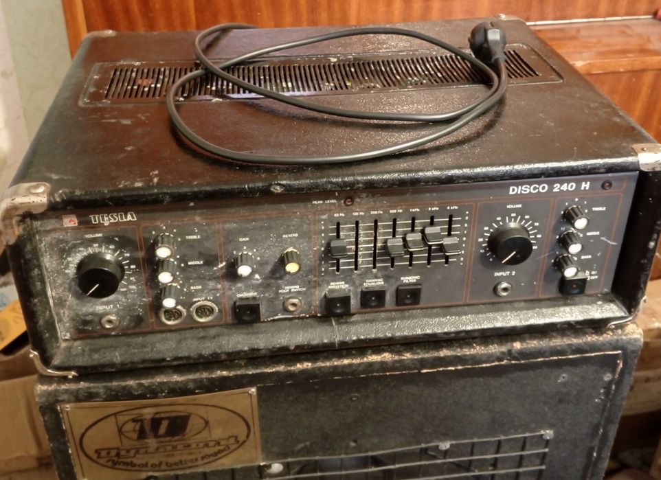 УНЧ Инструментальный Усилитель Tesla DISCO 240 H