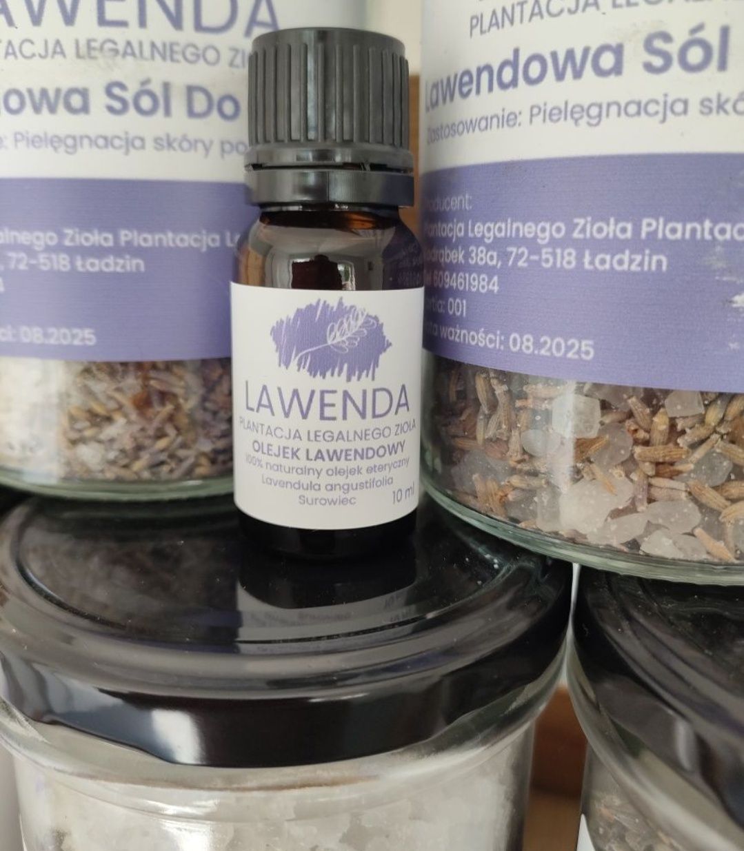 Olejek lawendowy naturalny ekologiczny 10 ml