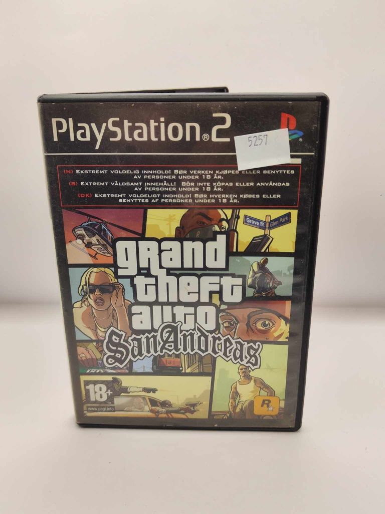 Gta San Andreas Ps2 nr 5257