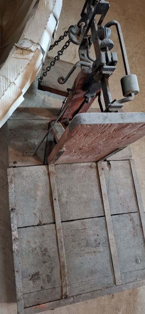 Waga szalowa, towarowa stara