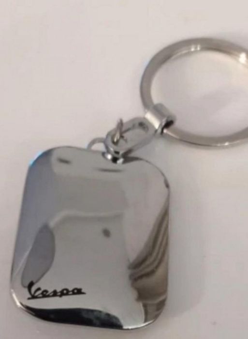 Porta Chaves Piaggio Vespa White