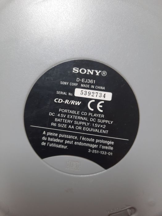 CD плеєр Sony Walkman