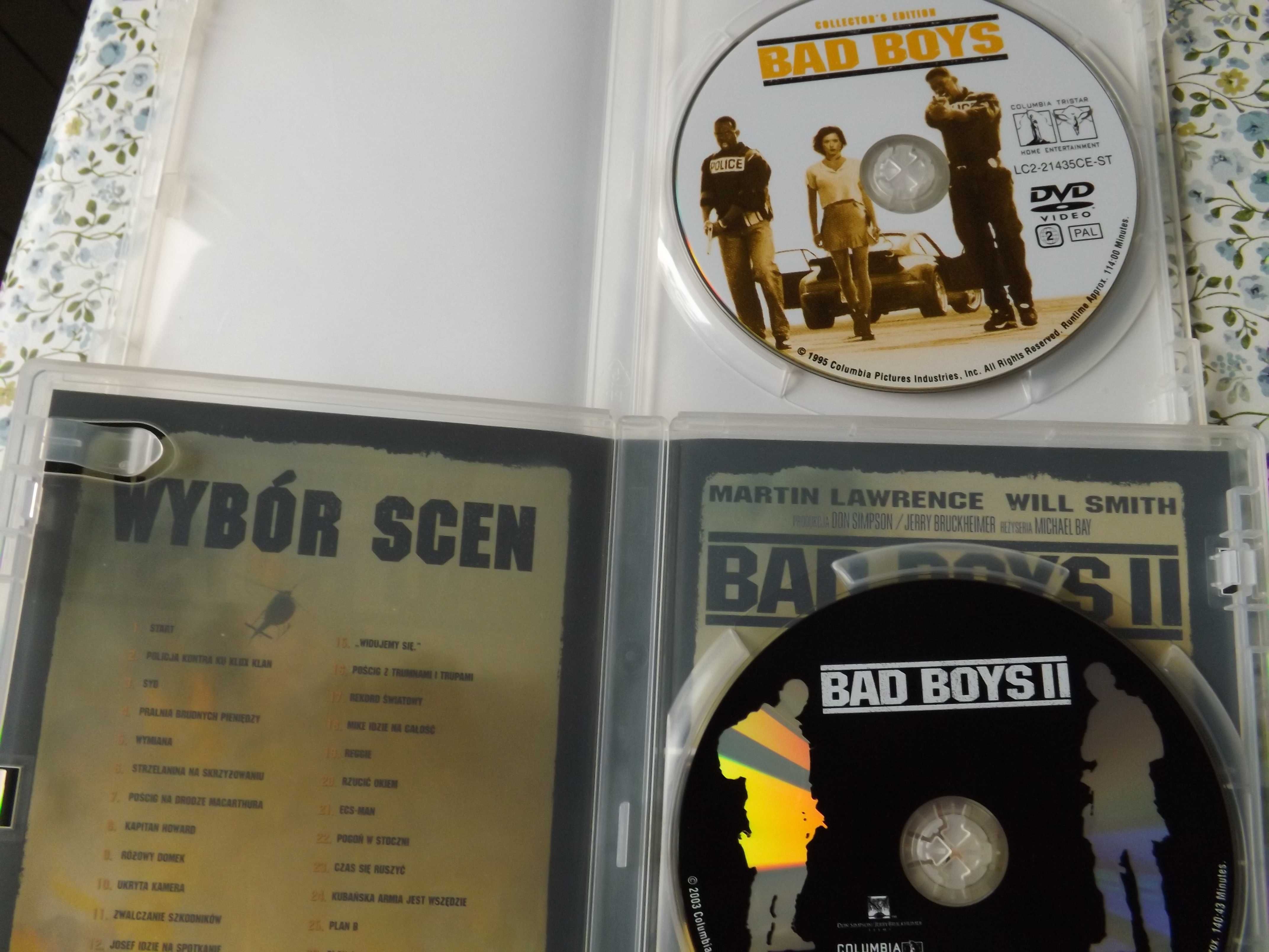 Bad Boys 1 i 2 zestaw filmów dvd klasyka pl