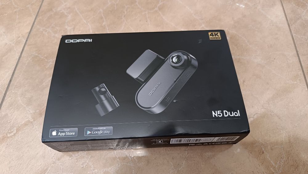 Відеореєстратор Ddpai N5 Dual на дві камери 4k, 5G WiFi, GPS