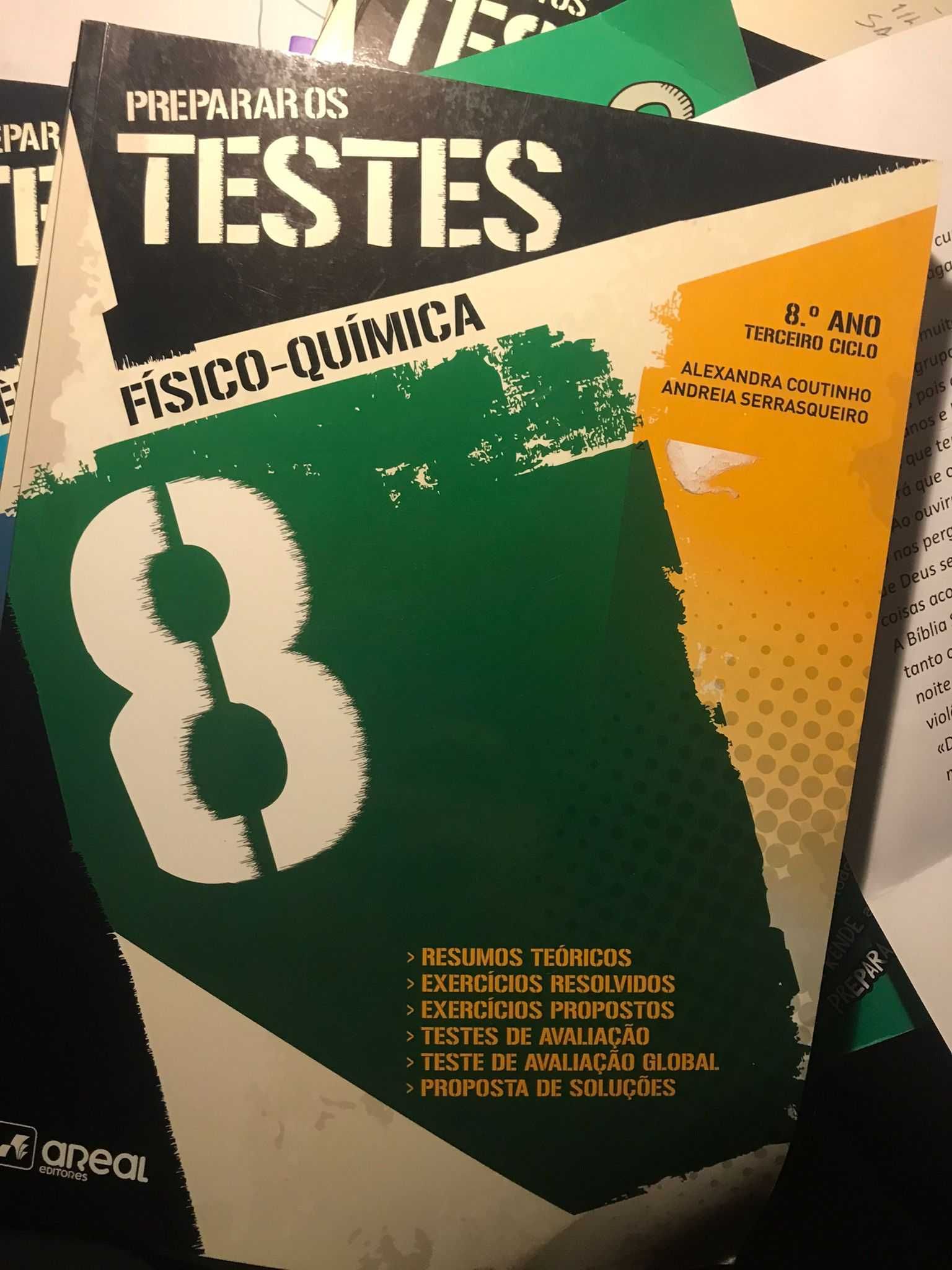 8ºano-Preparar para os testes -várias disciplinas