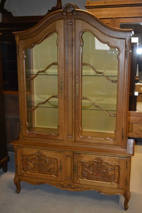 witryna ,serwantka ludwikowska . dąb