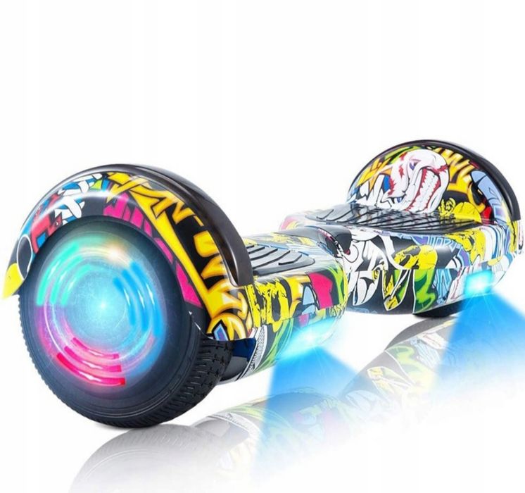 Deskorolka elektryczna led hoverboard bluetooth 2 sztuki