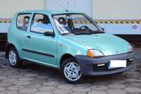 OKAZJA !  ZDROWY Fiat Seicento 2002r. ZERO RDZY, 74 tys. km