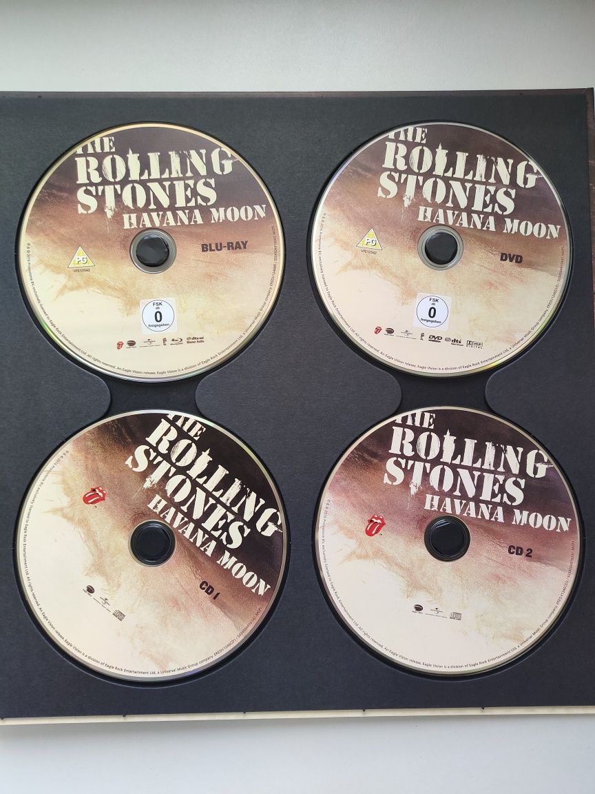 Deluxe Edition 2xCD+1xDVD+1xBLU-ray The Rolling Stones – Havana Moon