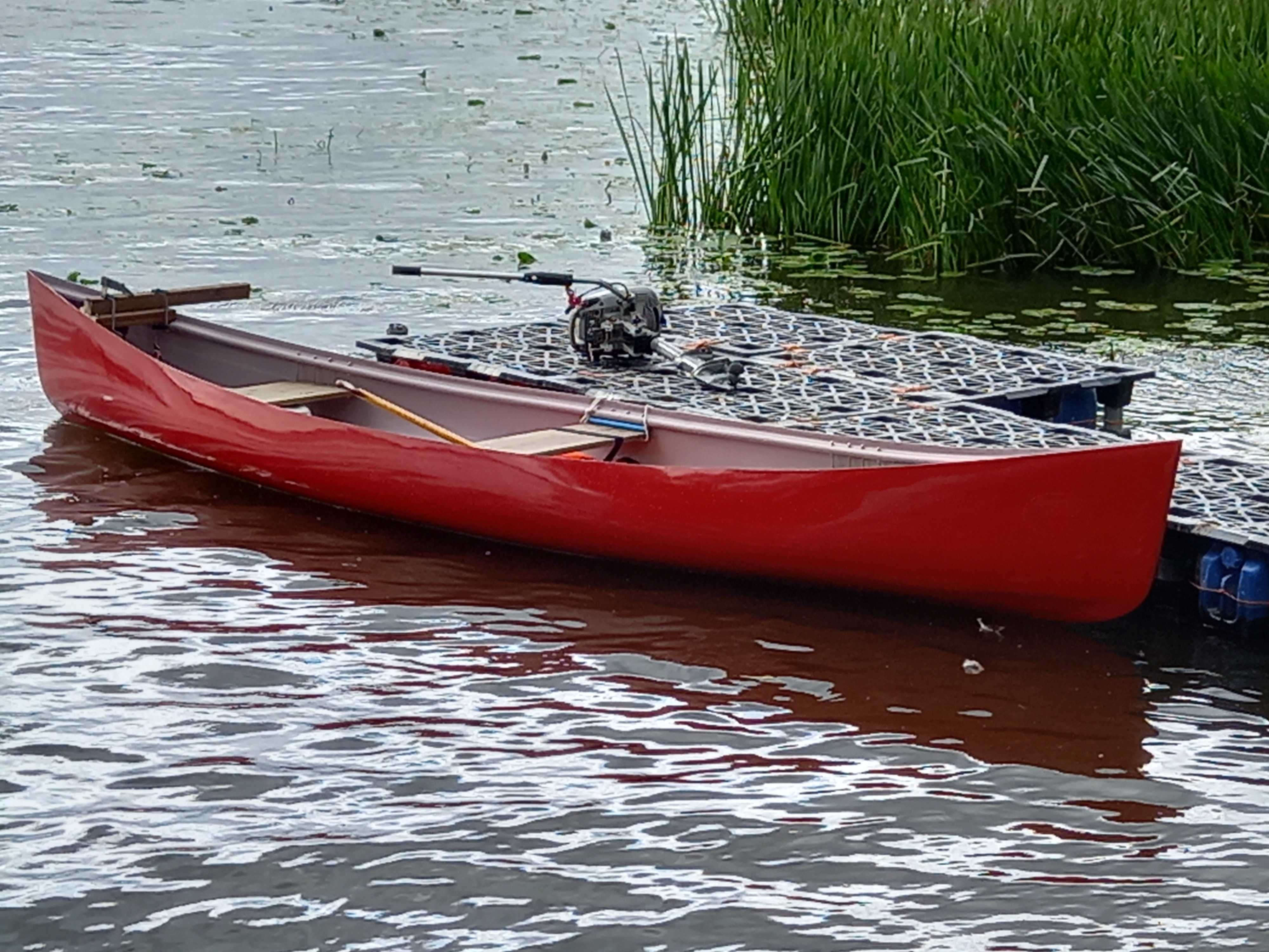 kanadyjka canoe kajak dł 5,3m duża wygodna rodzinna