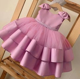 Balowa sukienka dla dziewczynki wesele komunia urodziny sesja tiul