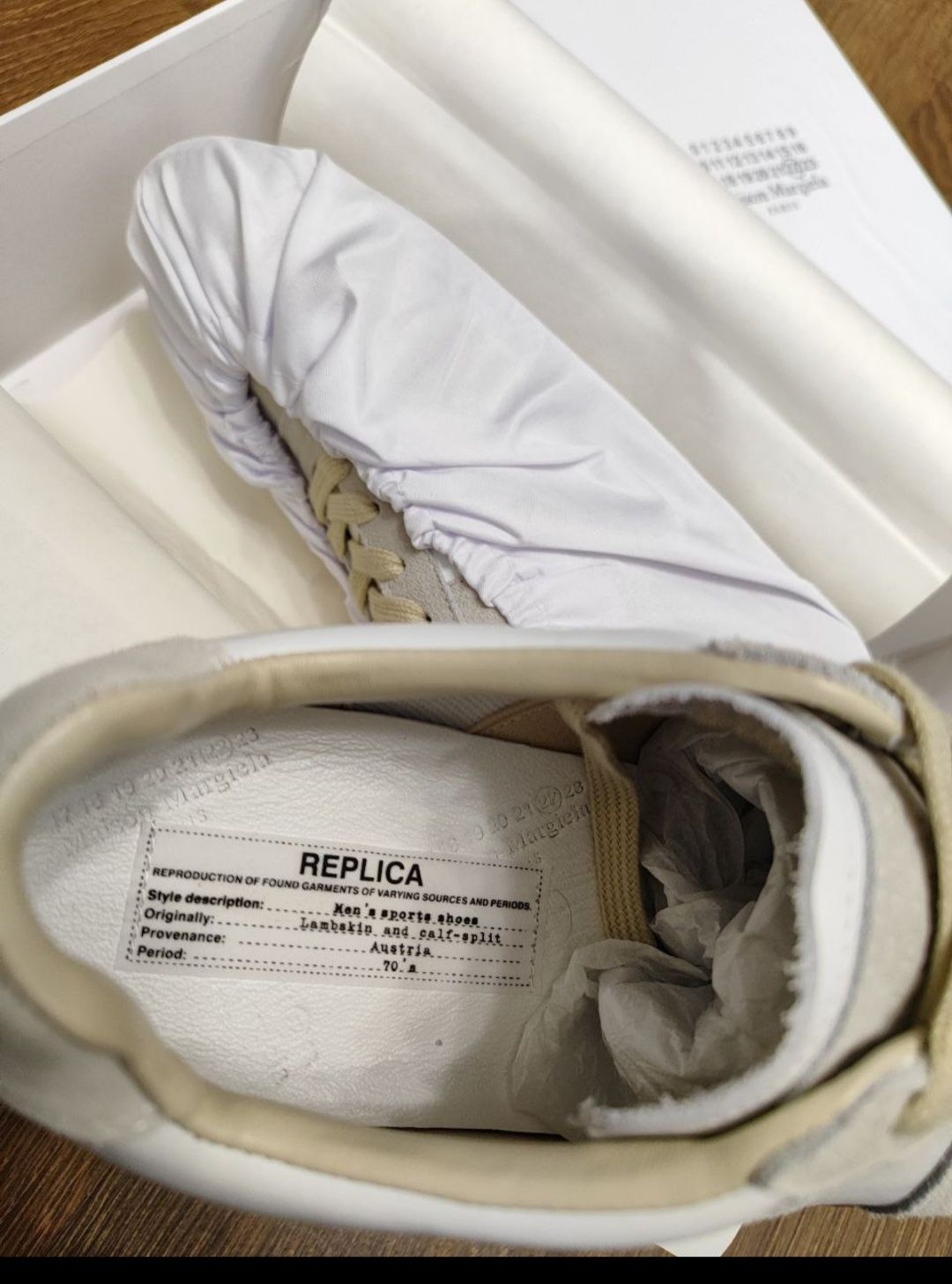 Нові кросовки кеди Maison Margiela Replica shoes