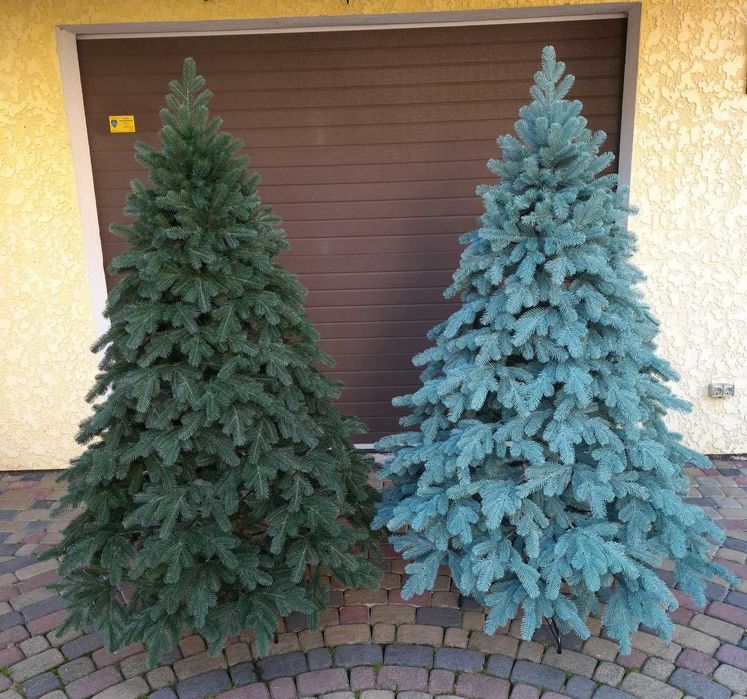 ‼️ Елка искуственная литая. Ялинка штучна лита. Ель голубая. ‼️