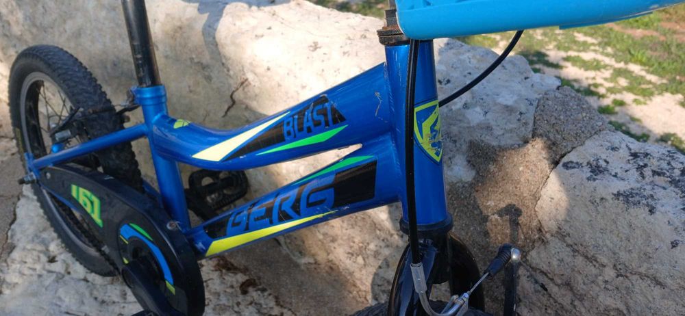 Bicicleta azul 16''